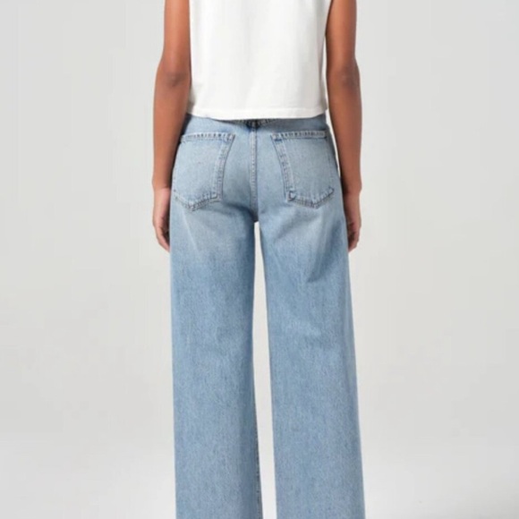 Agolde Straight Leg Jeans Riley Style Size 30 - Picture 1 of 7